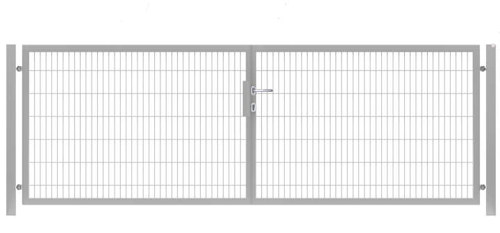 Gartentor Doppelflügelig